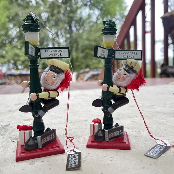 Vintage Set Of 18 Hershey’s Chocolate Christmas Ornaments by Kurt Adler - Picture 7 of 12